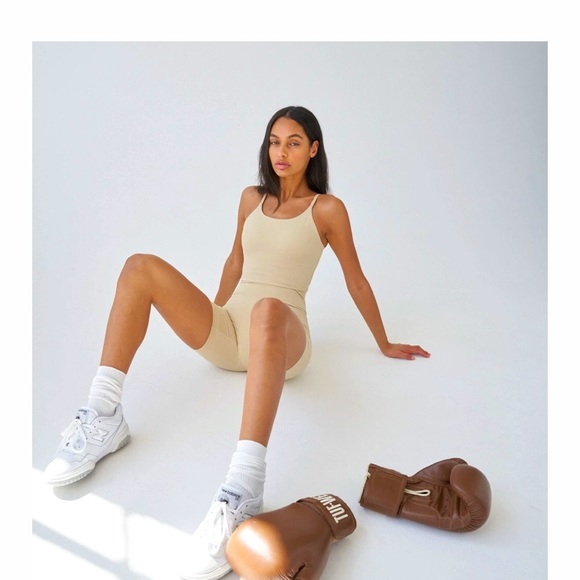 ADANOLA safari beige SET short and top tank - Picture 6 of 14